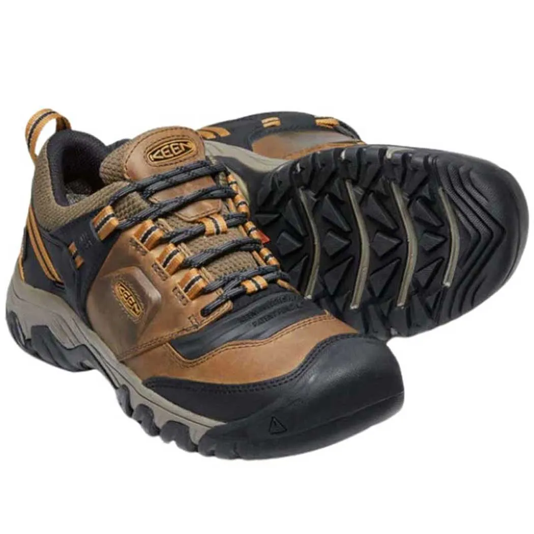 Keen Ridge Flex WP Sneaker Bison/Golden Brown (Men's)