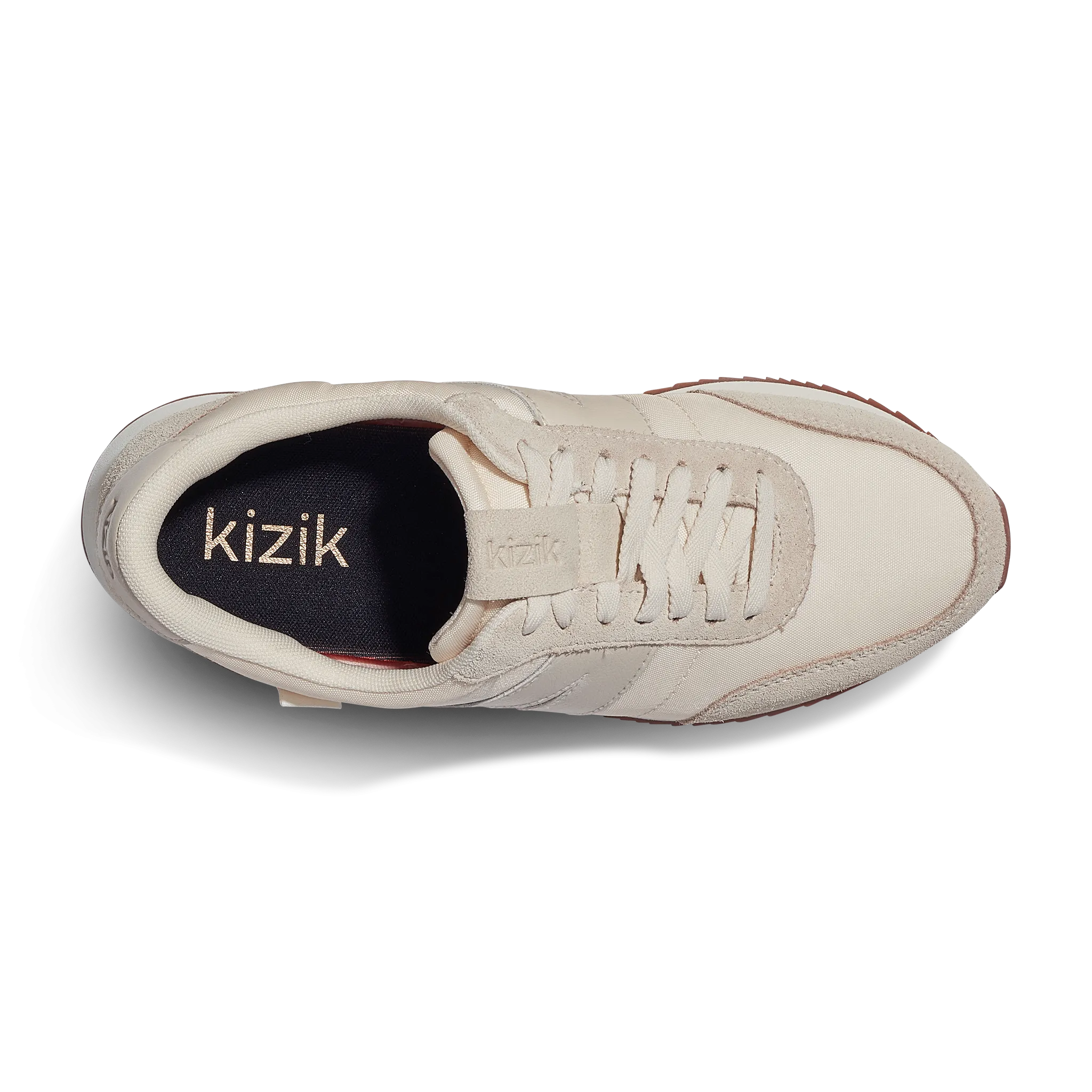 Kizik Women’s Milan Slip In Shoes-Bone