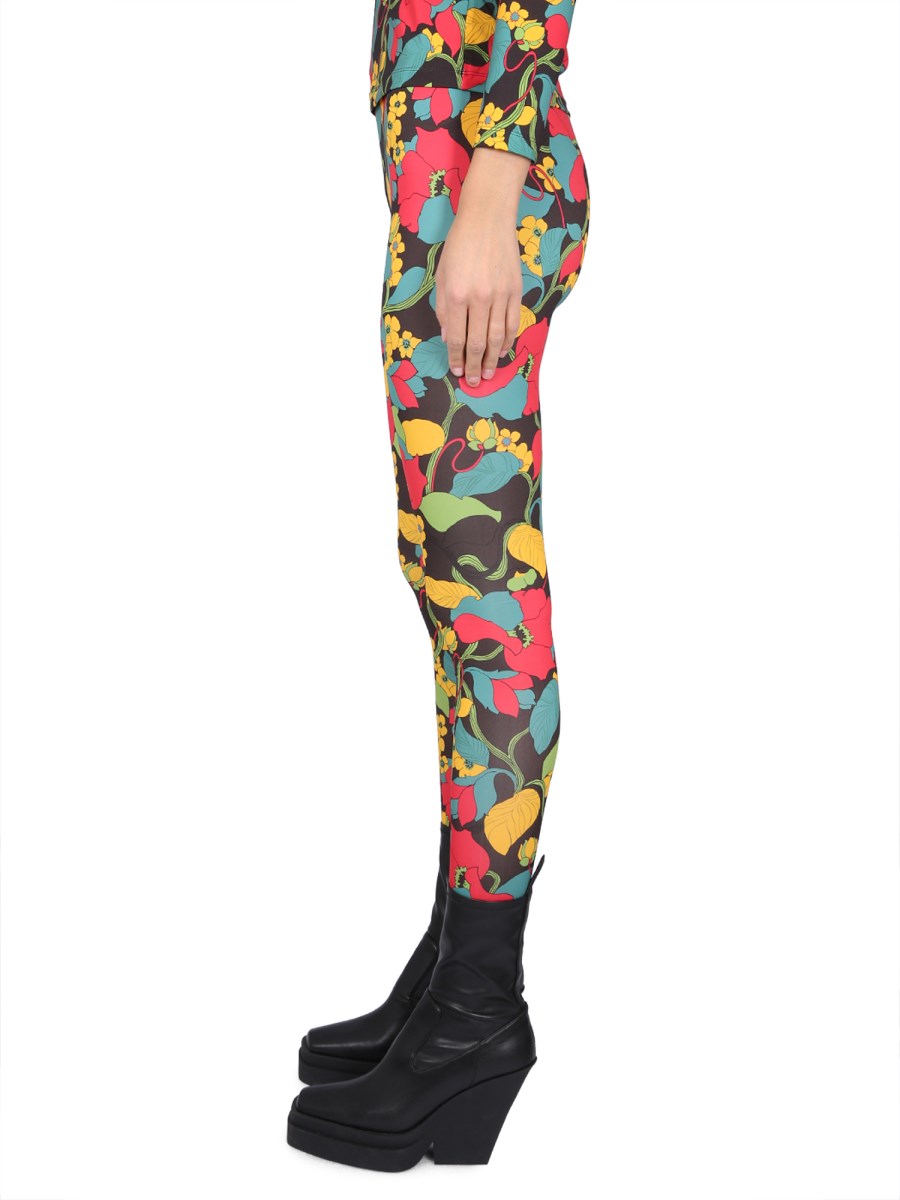 LA DOUBLEJ      LEGGINGS IN JERSEY CON STAMPA