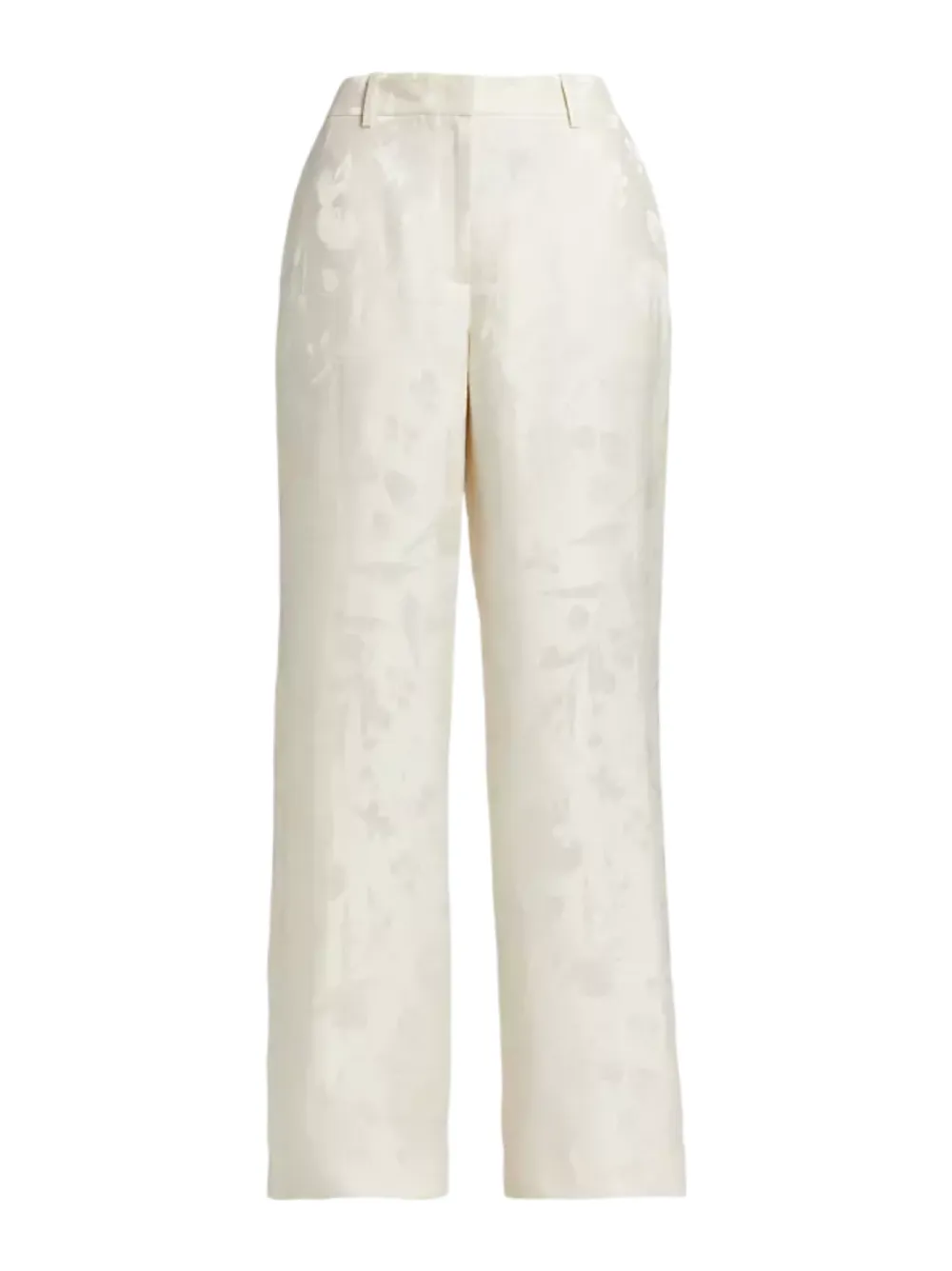 Lafayette 148 Gates Full Leg Pant in Pebble