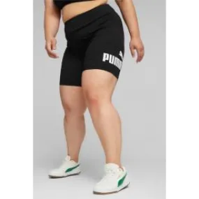 Leggings Essentials Logo Short Donna Nero