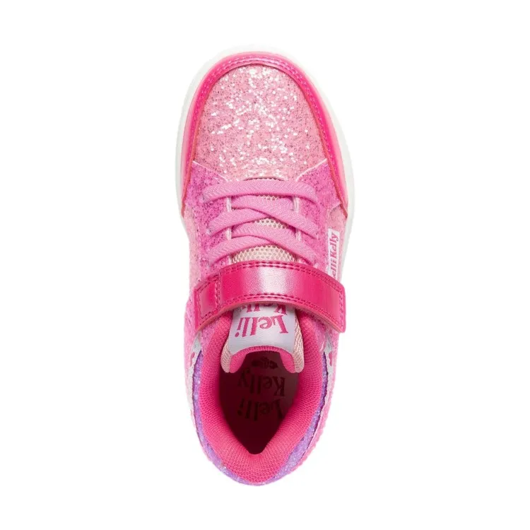 Lelli Kelly FRANGETTA MIX LKAA8090 Scarpe Bambina Sneaker Bianco Rosa Fuxia