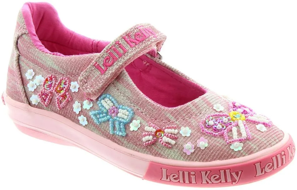 LELLI KELLY LK 5066 SHINING BOW GIRLS DOLLY SHOES