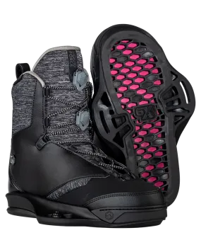 Liquid Force Tao 6X Wakeboard Boots - Black - 2023