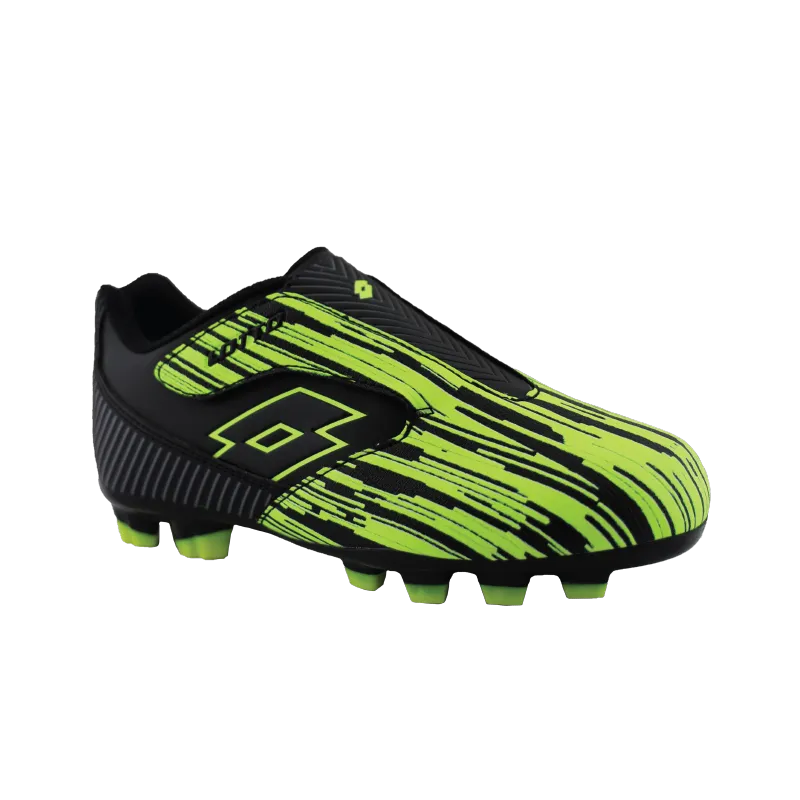 Lotto Marvel FG Jnr Football Boots (Black/Yellow)