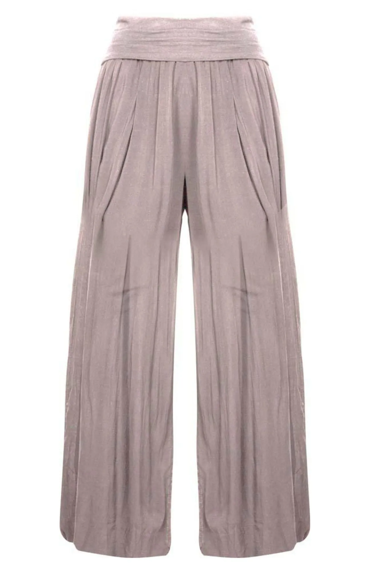 M Made in Italy - Plus Size Maxi Wide Leg Pant