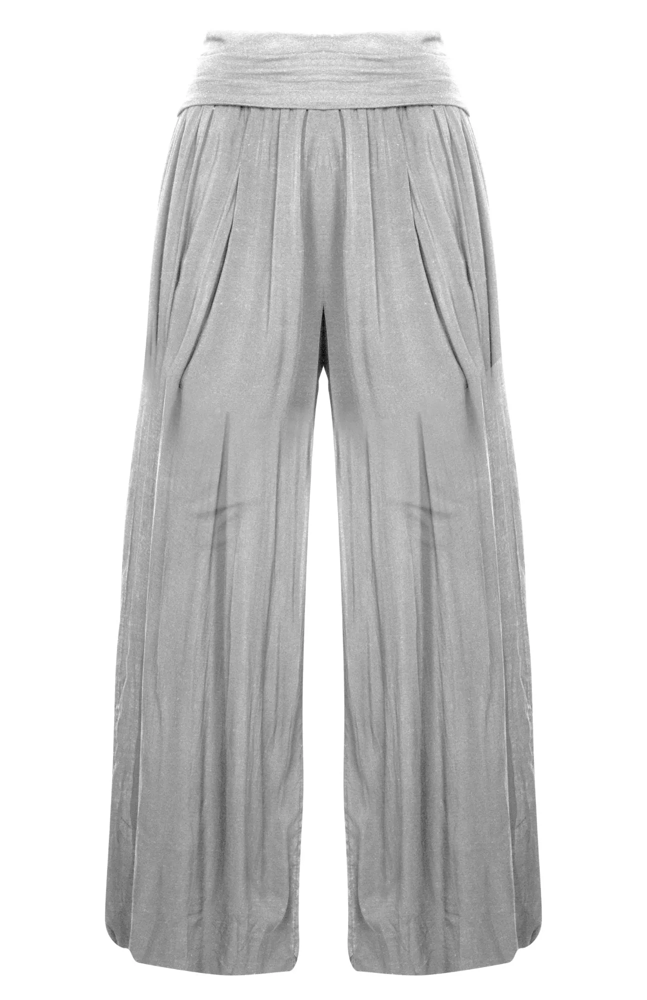 M Made in Italy - Plus Size Maxi Wide Leg Pant