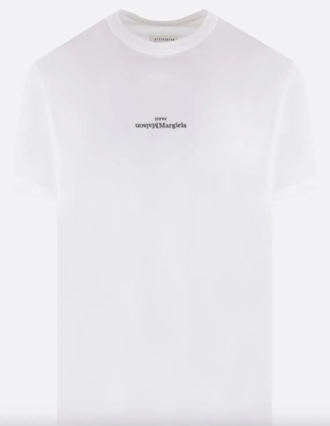 Maison Margiela  |Crew Neck Pullovers Cotton Short Sleeves Logo Designers