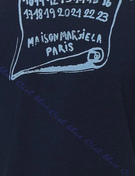 Maison Margiela  |Pullovers Plain Cotton Short Sleeves Logo Designers T-Shirts