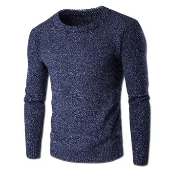 Men Sweaters and Pullovers Hombre Men's Casual Slim Fit Long Sleeved O Neck Knitted Sweater Outwear Clothing SM6