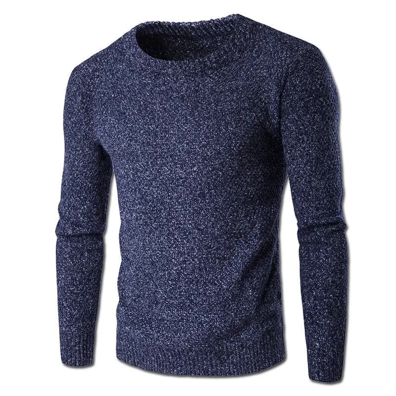 Men Sweaters and Pullovers Hombre Men's Casual Slim Fit Long Sleeved O Neck Knitted Sweater Outwear Clothing SM6