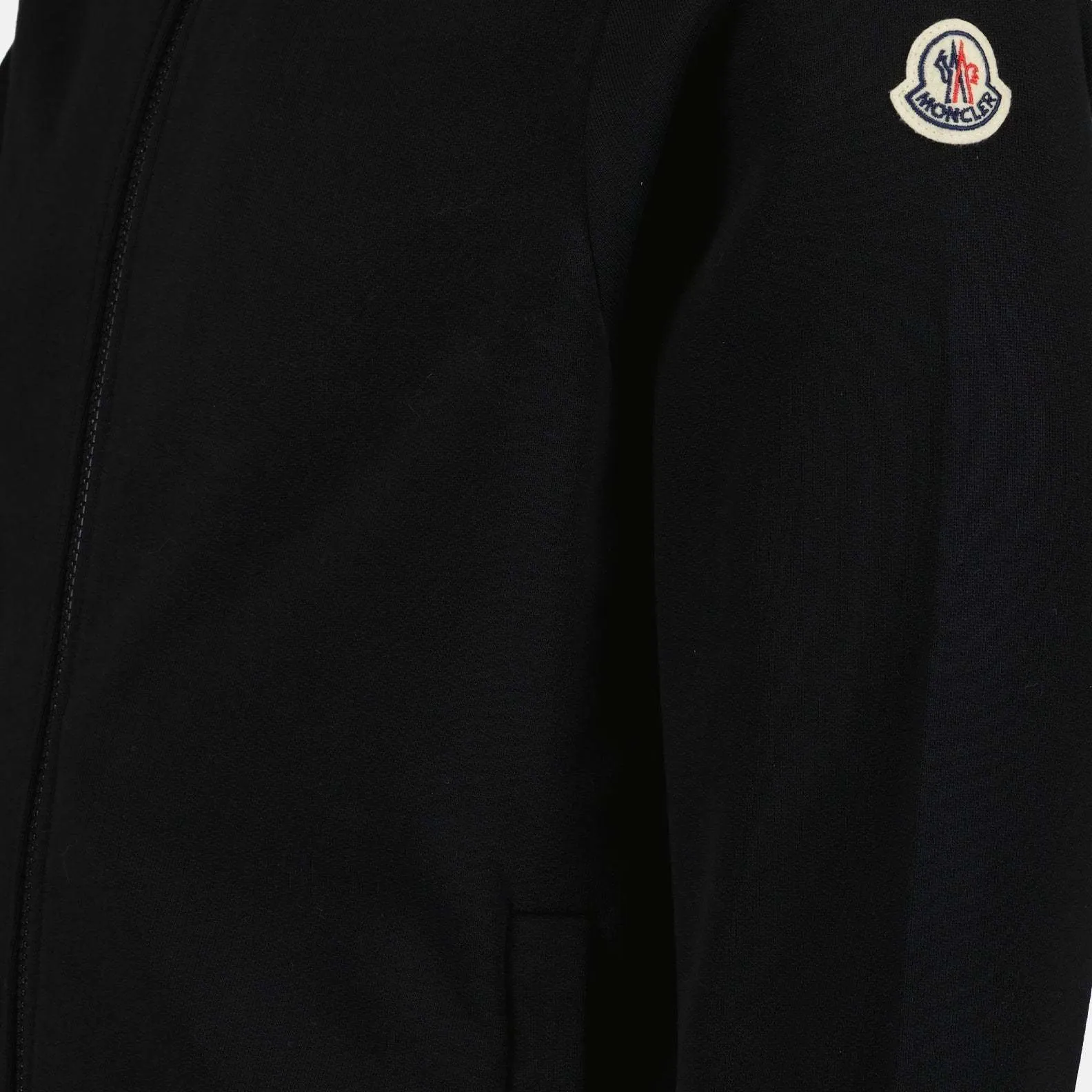 MONCLER  |Street Style Long Sleeves Cotton Logos on the Sleeves Logo