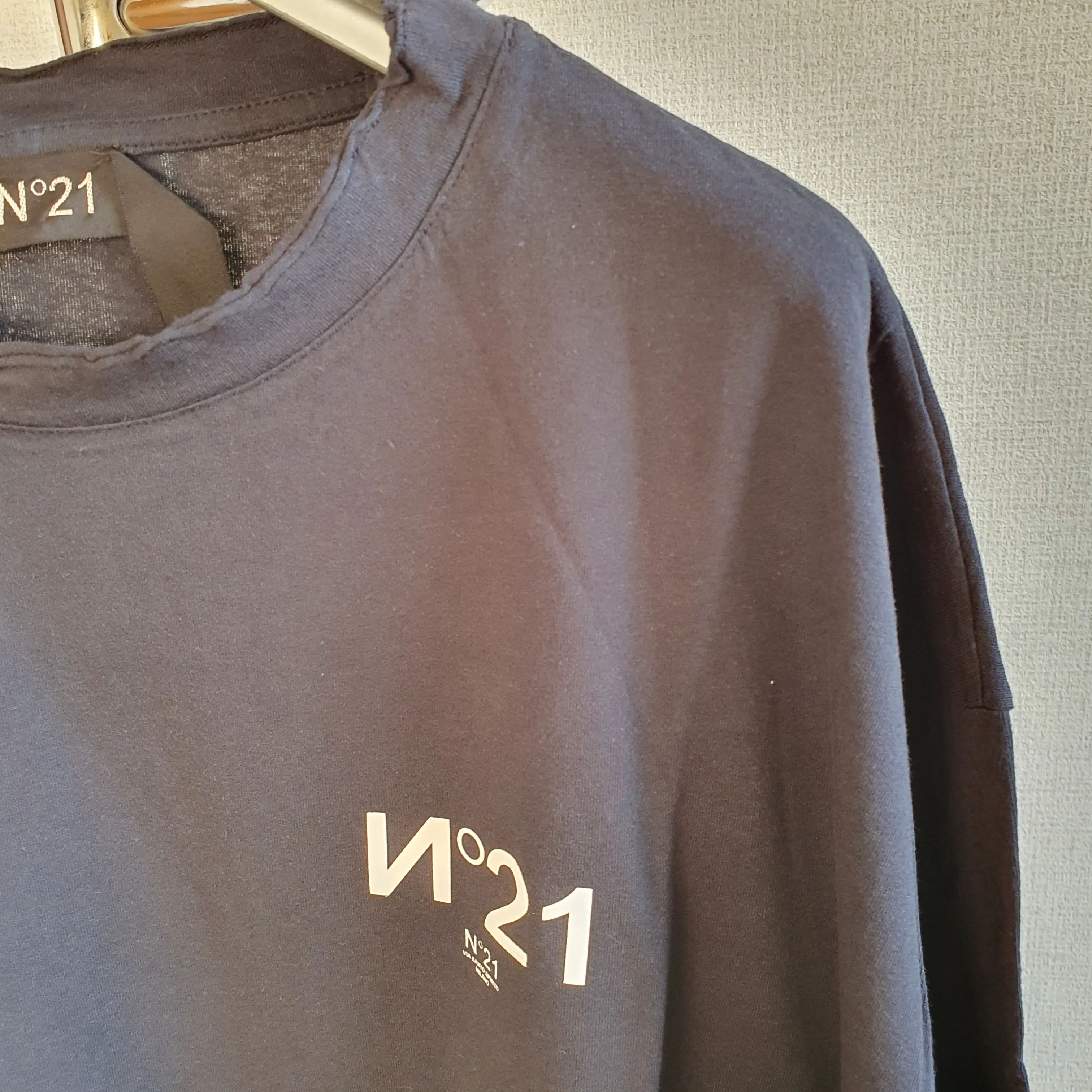 N21 numero ventuno  |Pullovers Cotton Short Sleeves Logo Designers T-Shirts