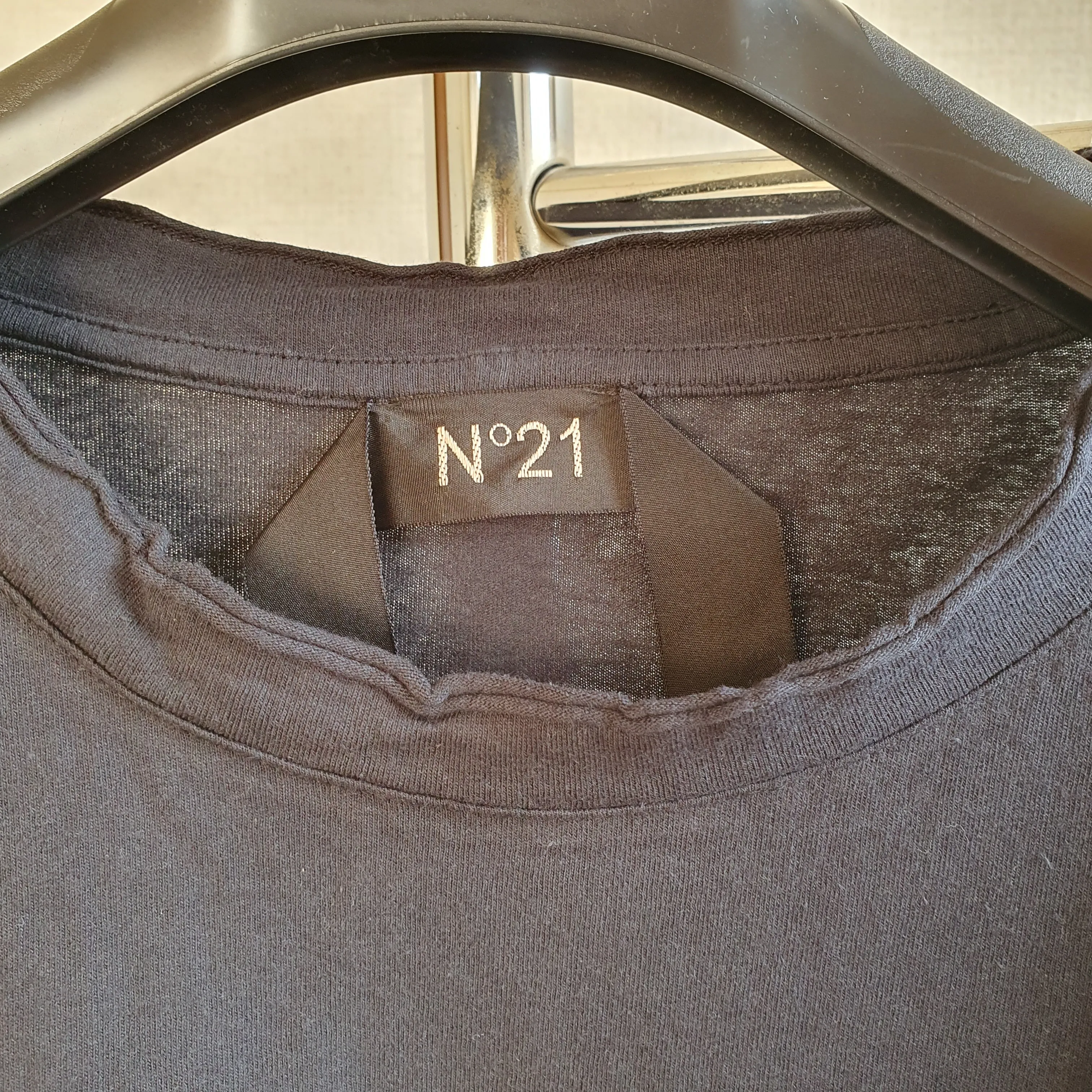 N21 numero ventuno  |Pullovers Cotton Short Sleeves Logo Designers T-Shirts