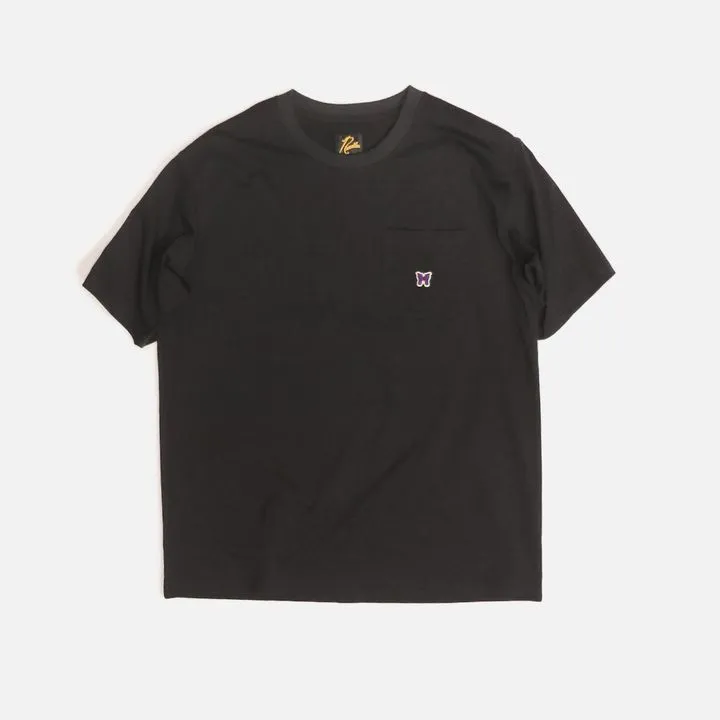 Needles  |Pullovers Street Style Cotton Short Sleeves Logo T-Shirts