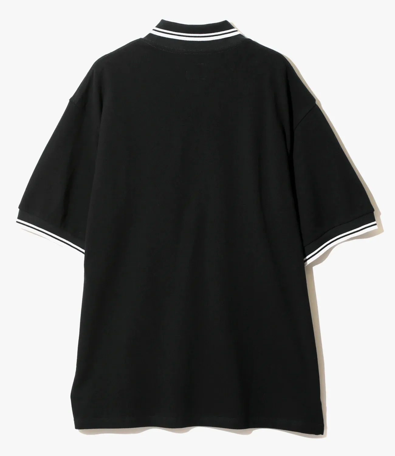 Needles  |Pullovers Stripes Plain Cotton Short Sleeves Logo