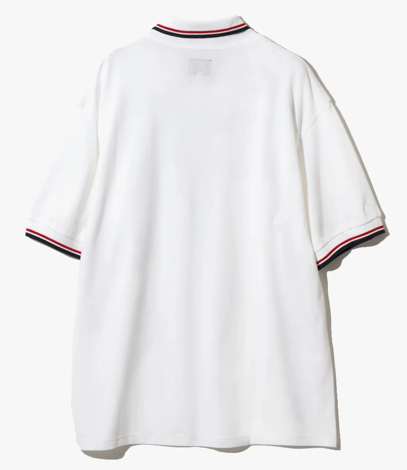 Needles  |Pullovers Stripes Plain Cotton Short Sleeves Logo