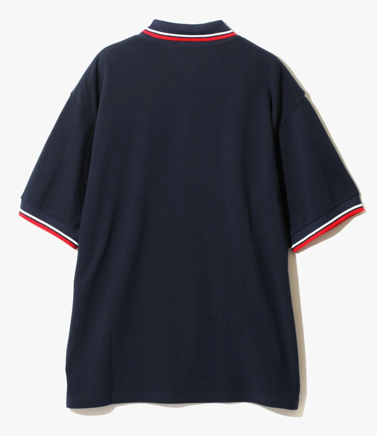 Needles  |Pullovers Stripes Plain Cotton Short Sleeves Logo