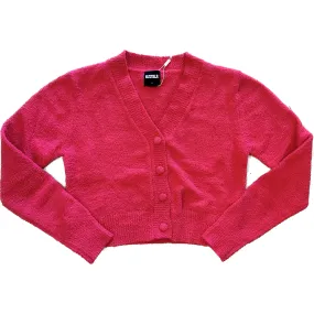 parker cardigan shocking pink