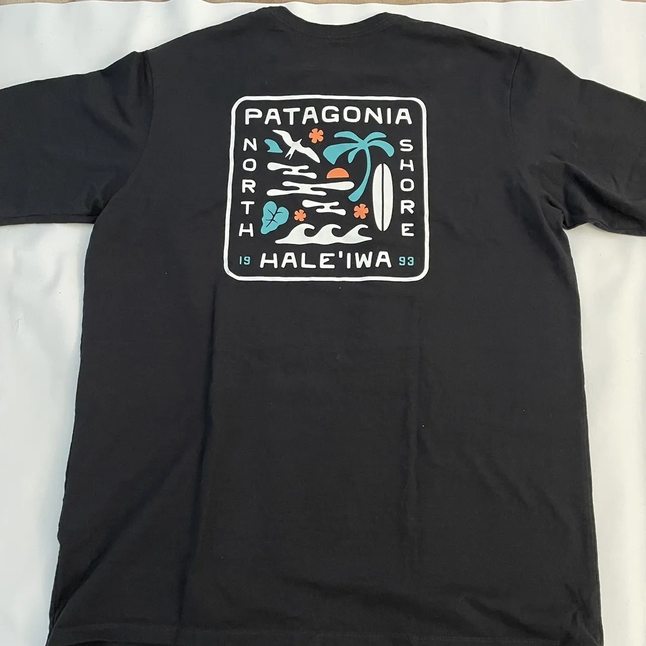 Patagonia  |Crew Neck Tropical Patterns Unisex Street Style Plain Cotton