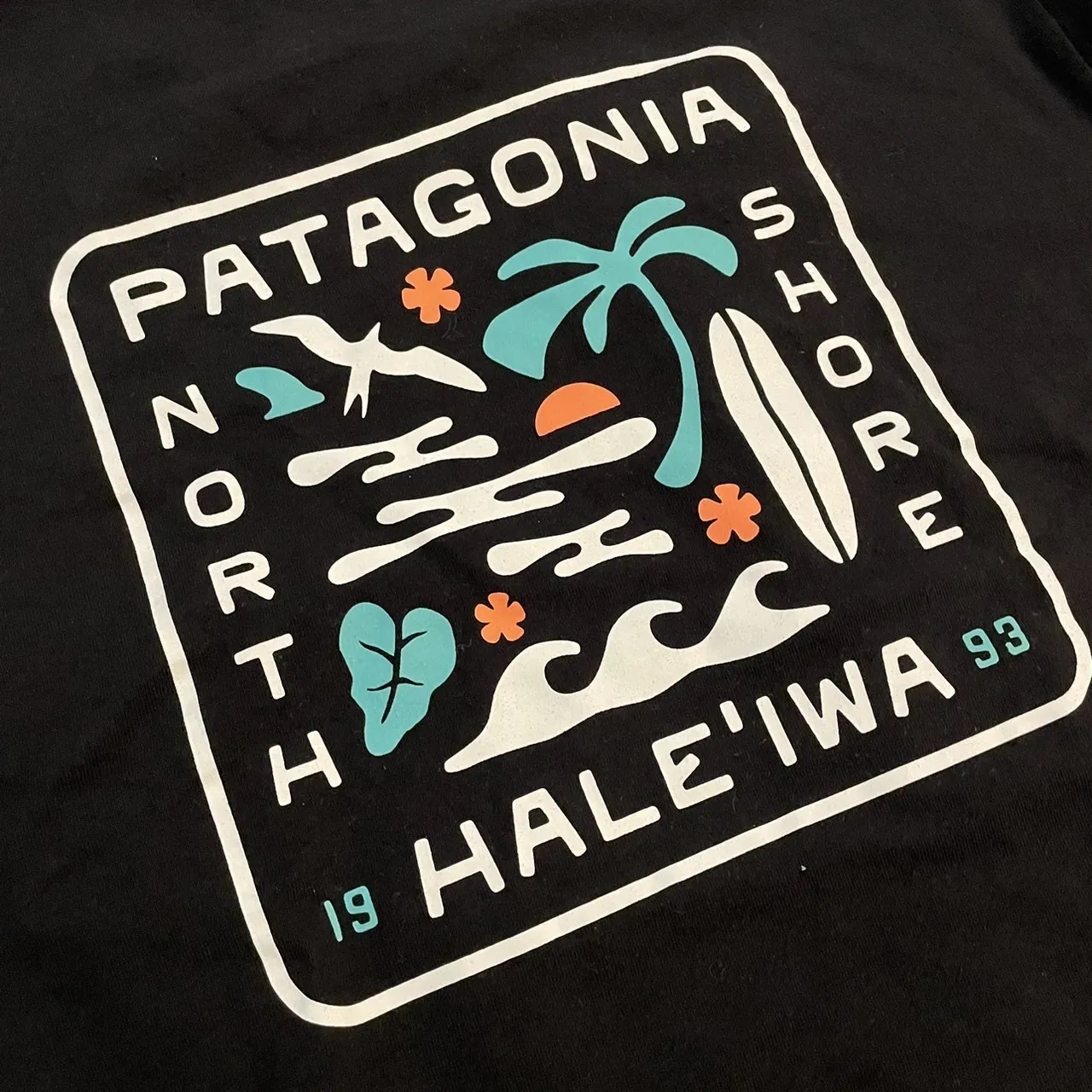 Patagonia  |Crew Neck Tropical Patterns Unisex Street Style Plain Cotton