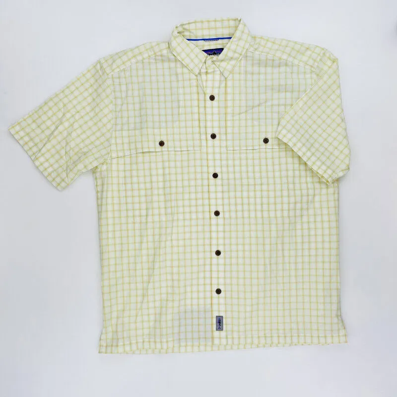 Patagonia  M's Island Hopper Shirt - Camicia di seconda mano - Uomo - Giallo - M