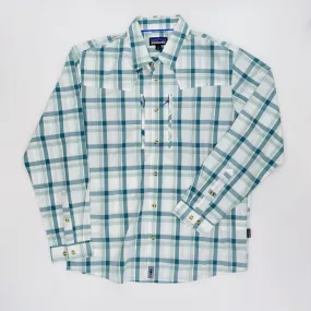 Patagonia  M's L/S Sun Stretch Shirt - Camicia di seconda mano - Uomo - Verde - M