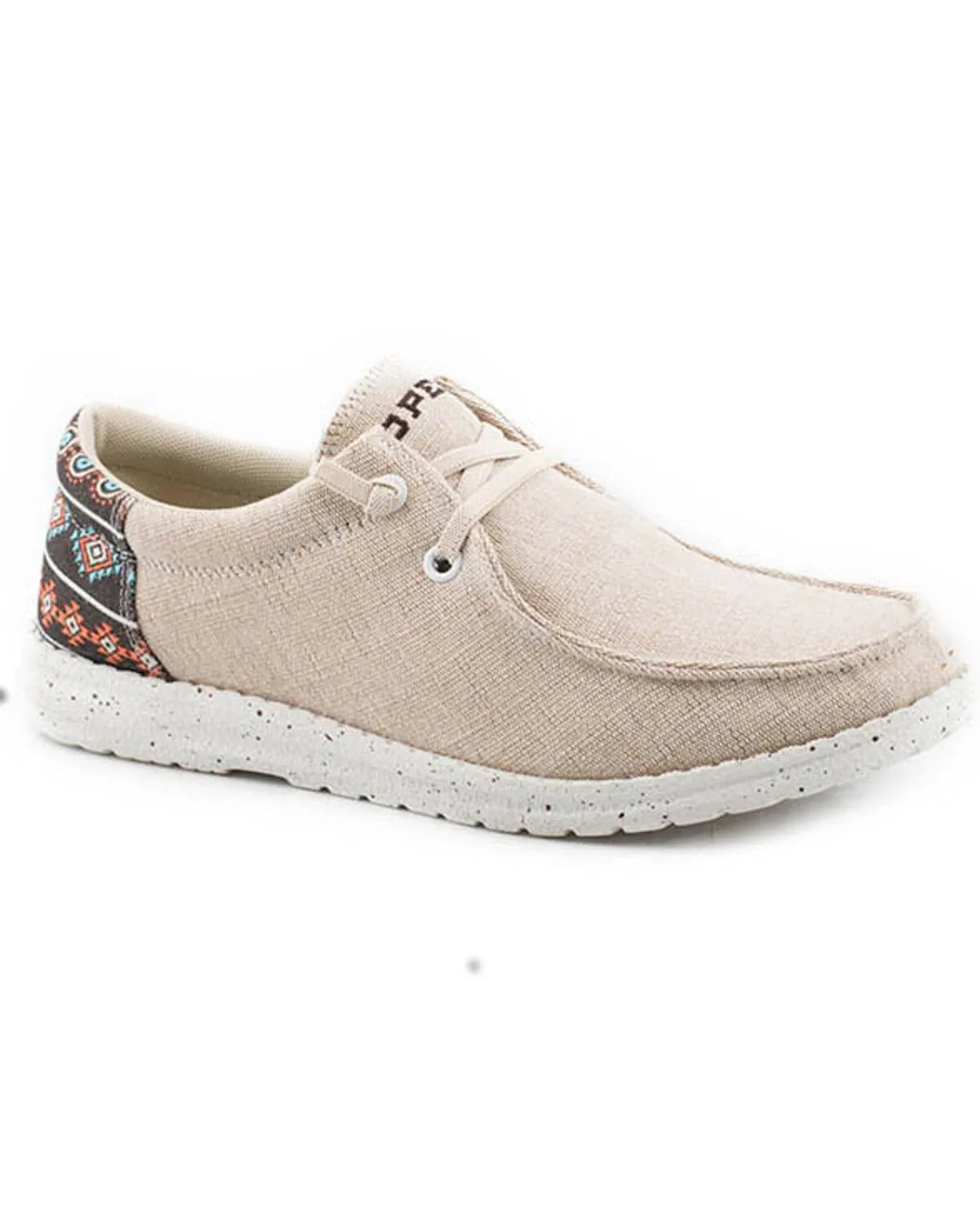 Product Name:  Roper Women's Hang Loose Slip-On Causal Shoes - Moc Toe