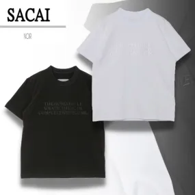 sacai  |Unisex Street Style Long Sleeves Plain Designers Shirts