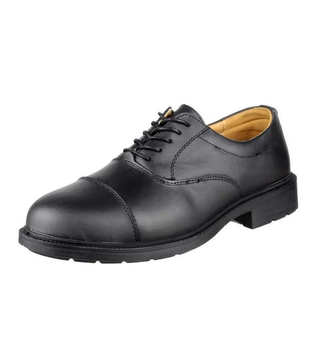 Safety mens fs43 antistatic lace up oxford safety shoes black Amblers