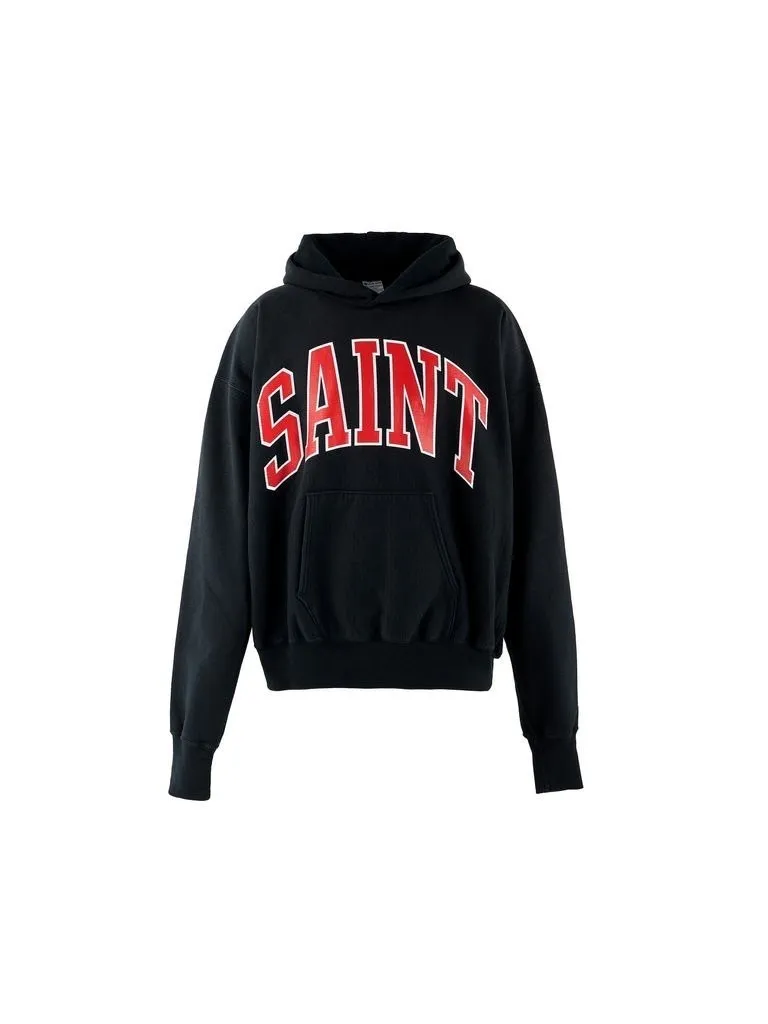 Saint Mxxxxxx  |Pullovers Unisex Street Style Long Sleeves Logo Hoodies