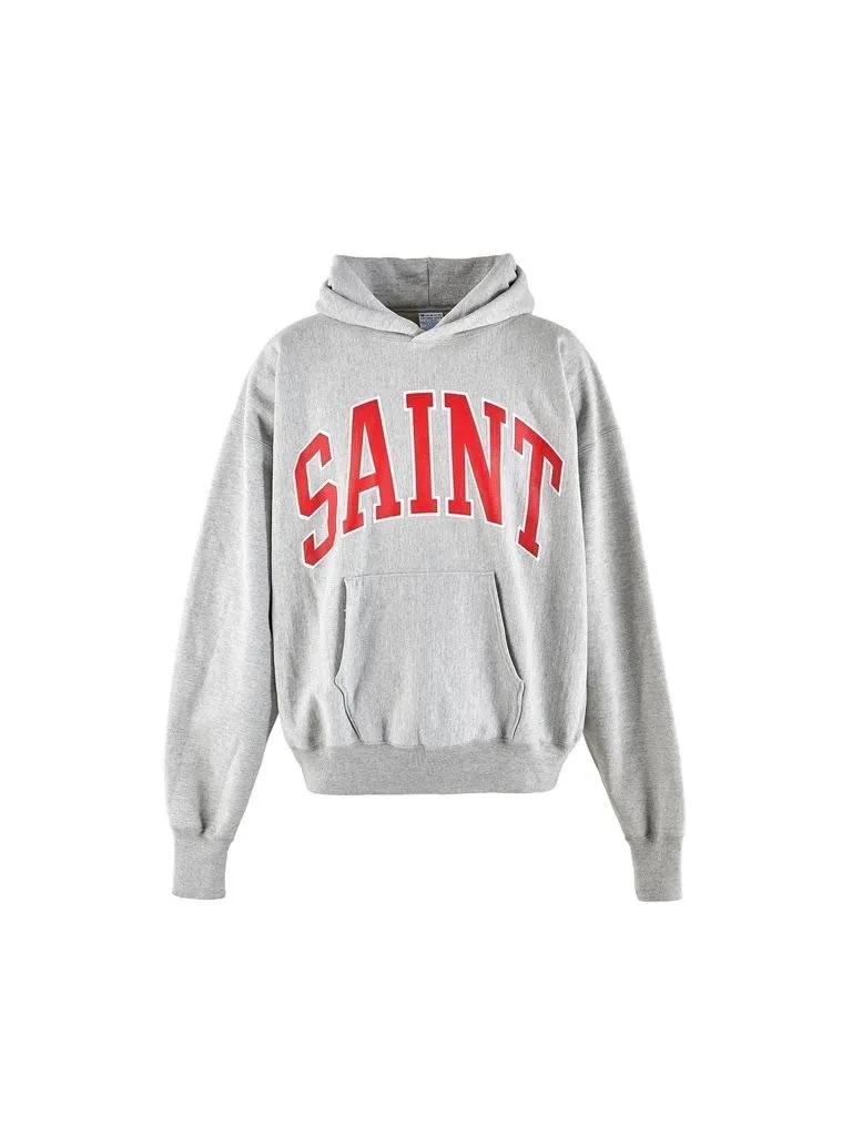 Saint Mxxxxxx  |Pullovers Unisex Street Style Long Sleeves Logo Hoodies