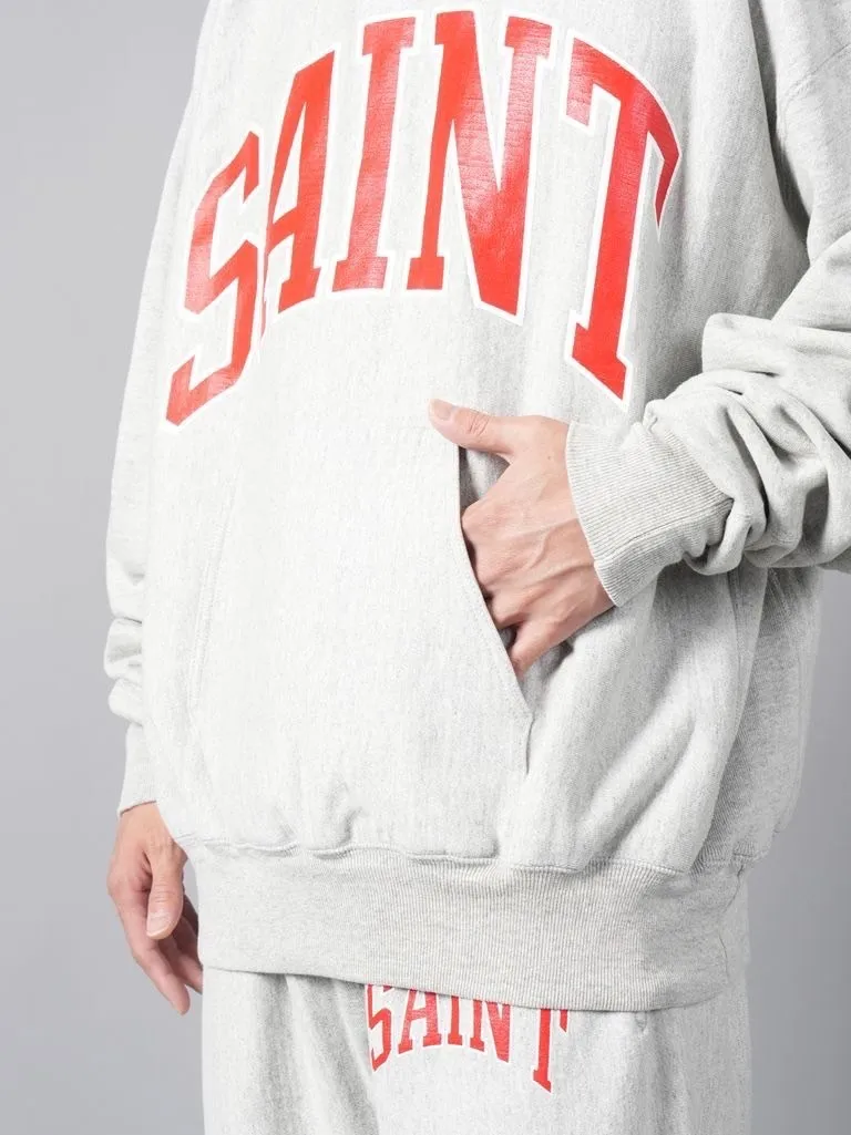 Saint Mxxxxxx  |Pullovers Unisex Street Style Long Sleeves Logo Hoodies