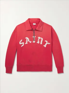 Saint Mxxxxxx  |Unisex Street Style Long Sleeves Cotton Logo Sweatshirts