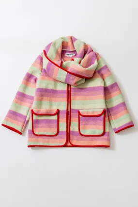 Scarf Jacket - sherbert