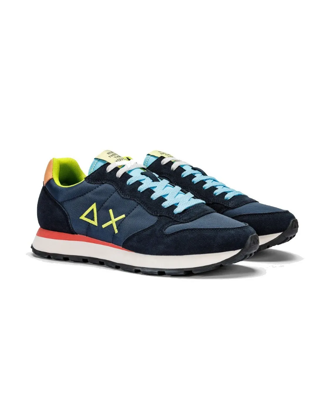 Sneakers Sun68 uomo Tom for peace Z34104 blu navy