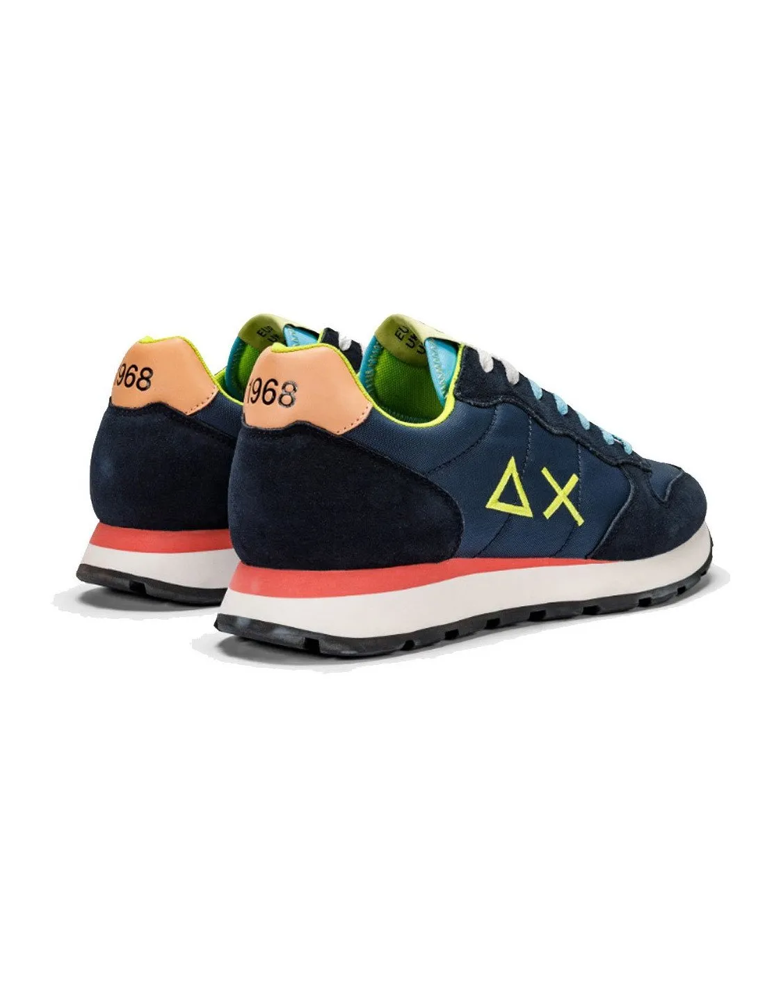 Sneakers Sun68 uomo Tom for peace Z34104 blu navy