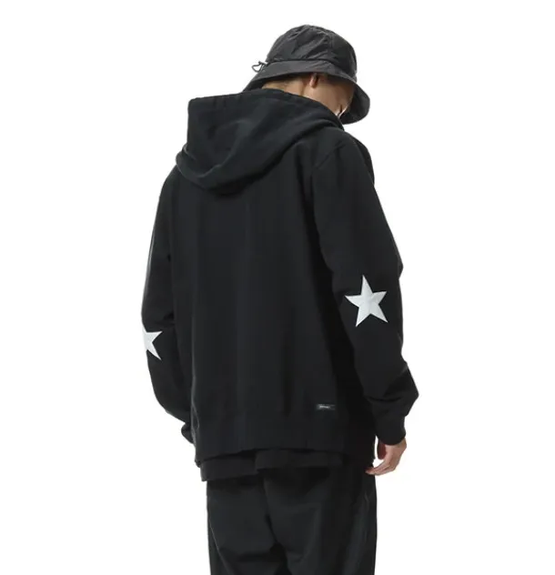 SOPHNET.  |Star Unisex Street Style Long Sleeves Plain Cotton Hoodies