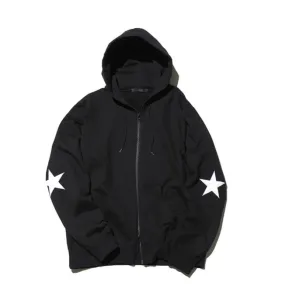 SOPHNET.  |Star Unisex Street Style Long Sleeves Plain Cotton Hoodies