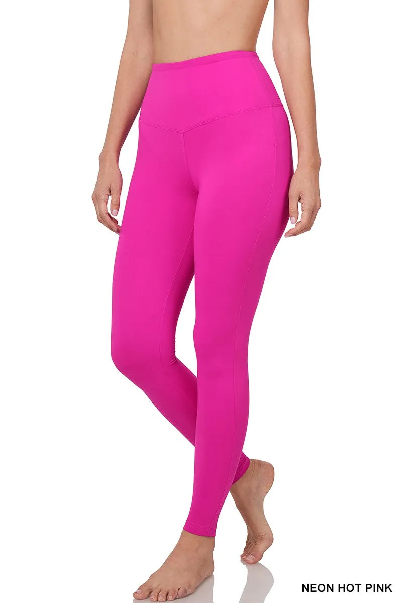 Take Control Microfiber Leggings - 4 Colors