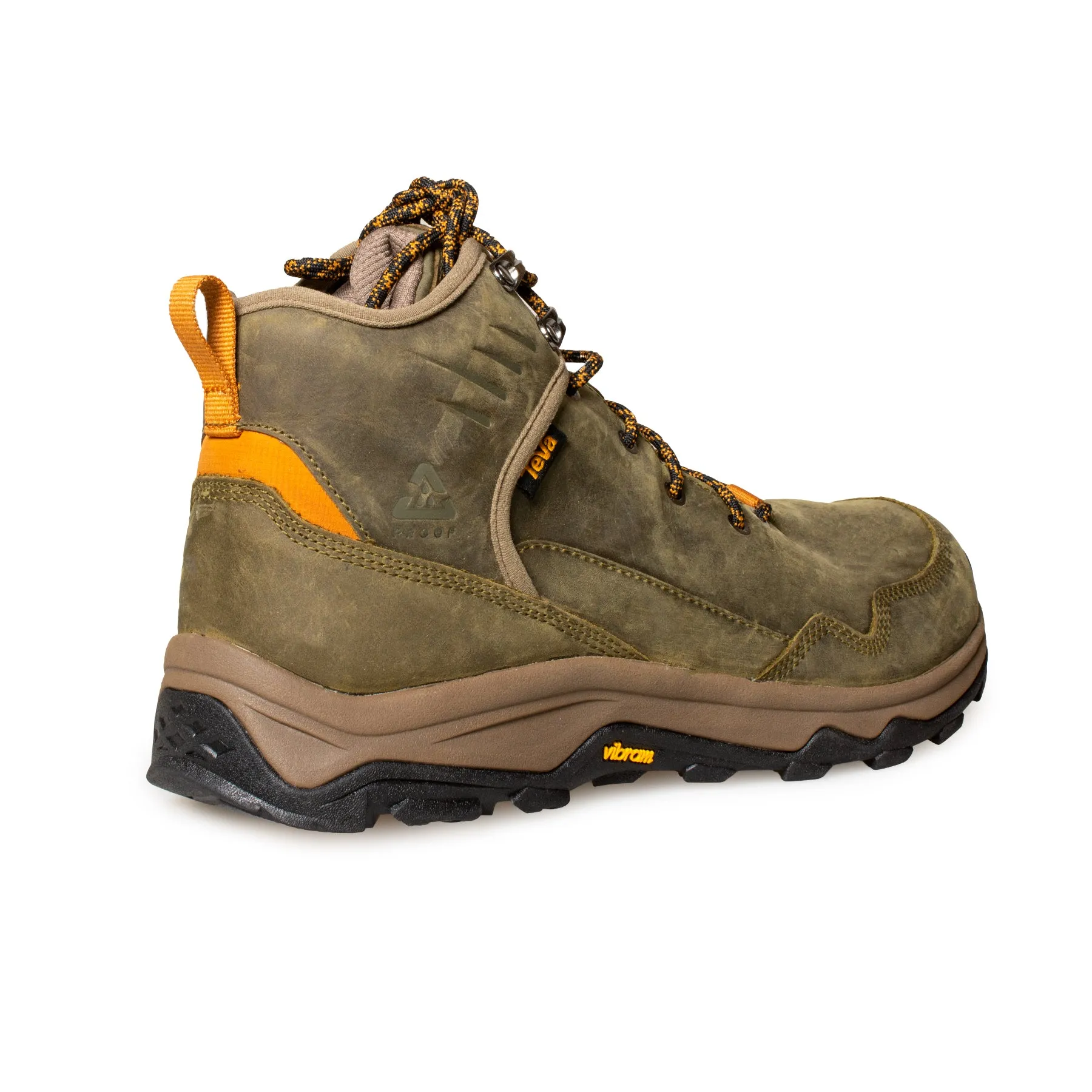 Teva Riva Mid Rp Dark Olive Boots - Men's