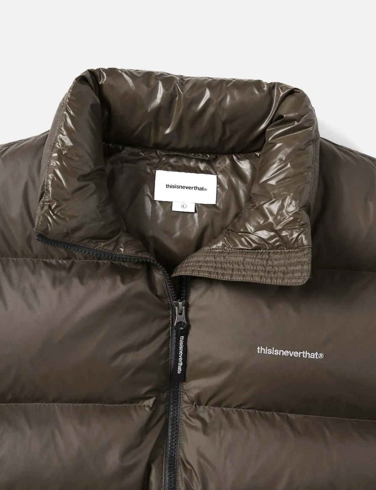 Thisisneverthat PERTEX T Down Jacket - Brown