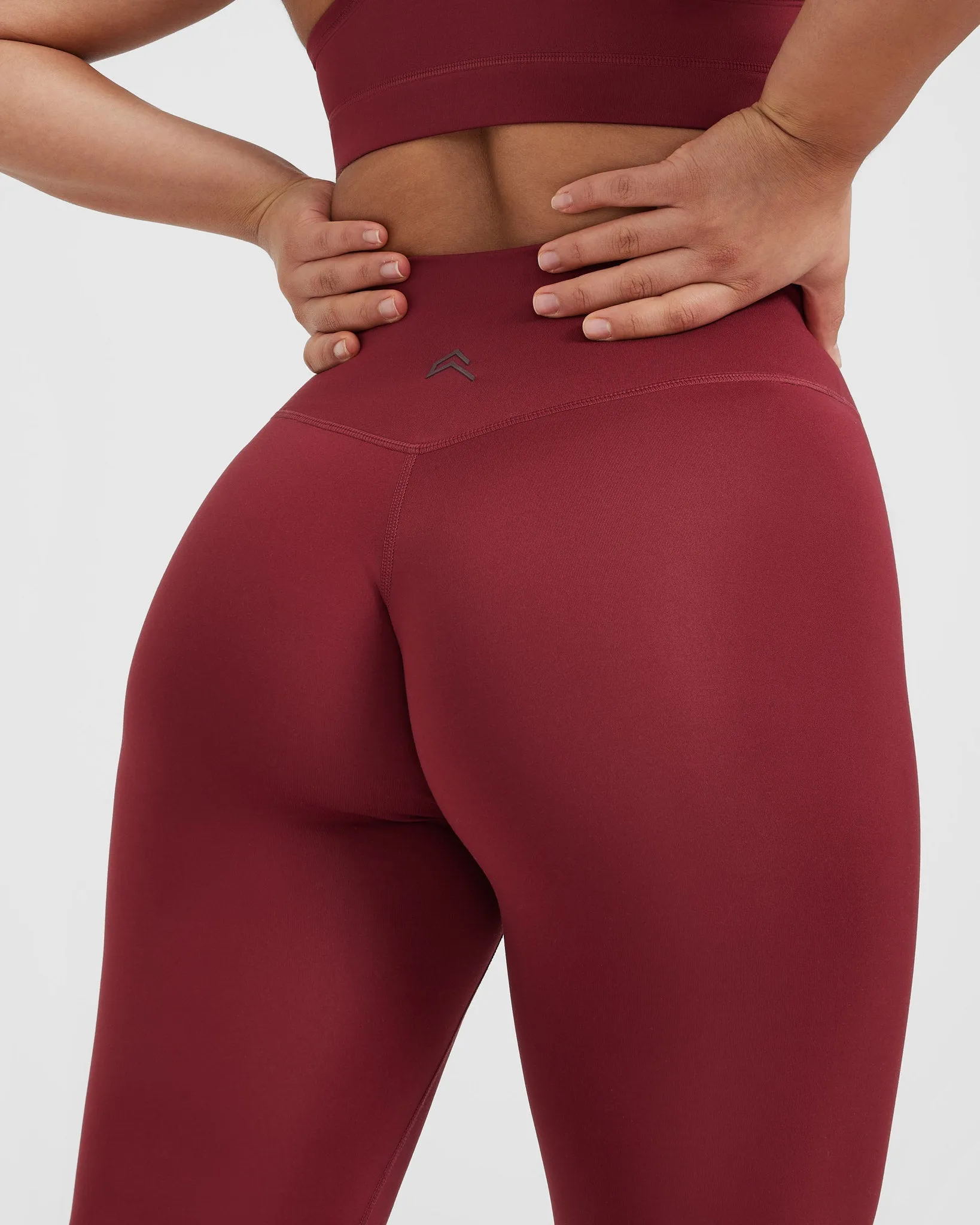 Timeless High Waisted Leggings | Burnt Cherry