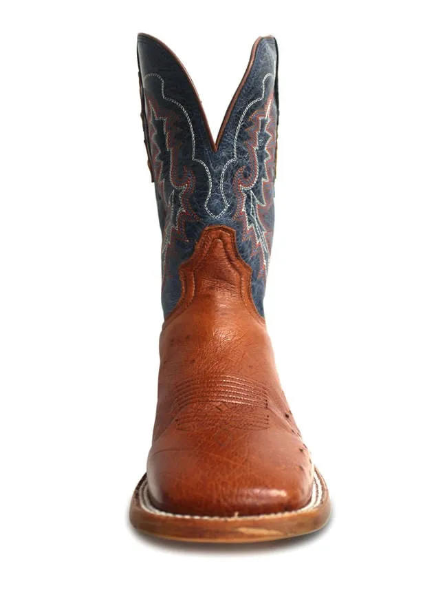 Tony Lama Mens Murillo Brandy Smooth Ostrich Boots