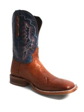 Tony Lama Mens Murillo Brandy Smooth Ostrich Boots