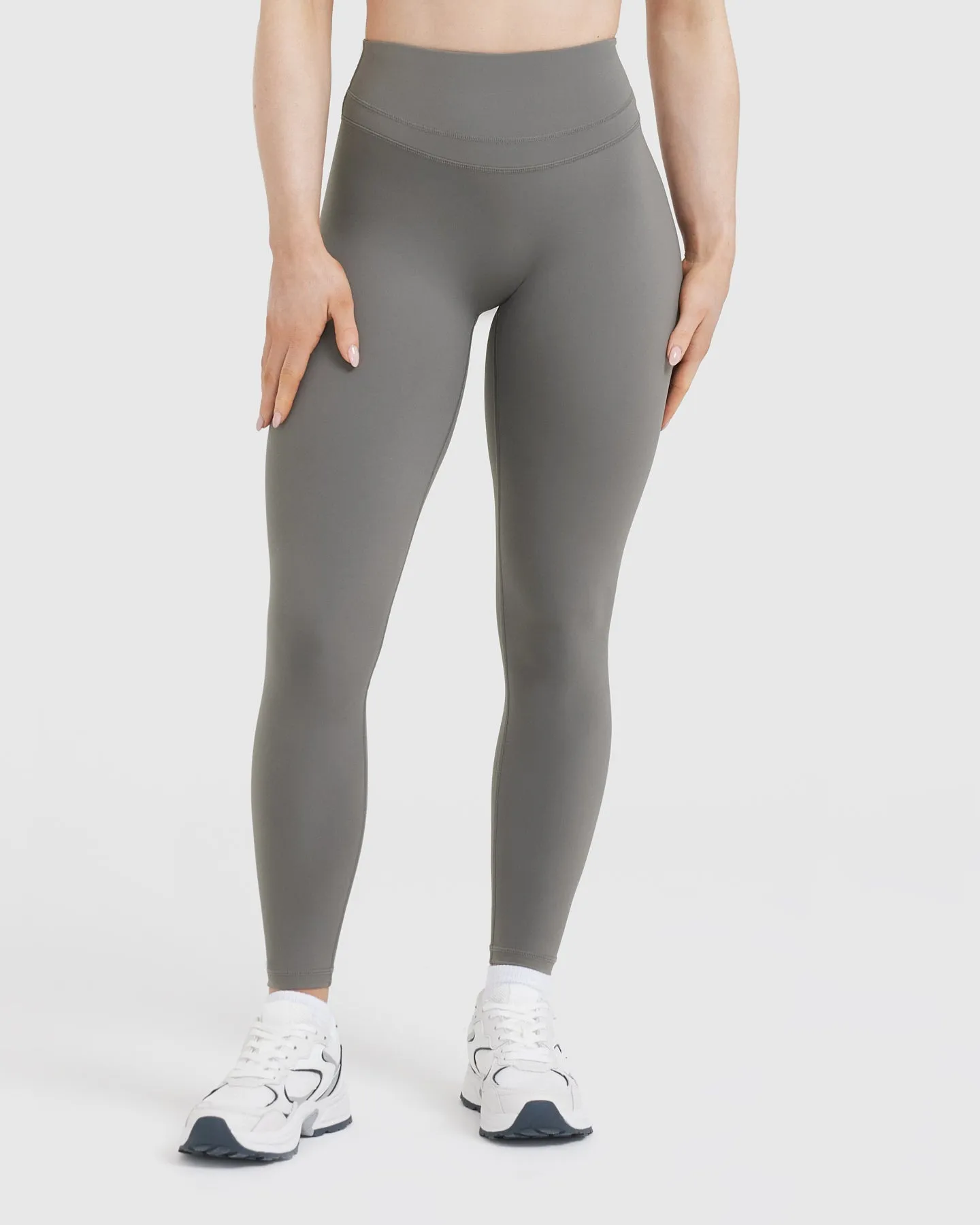 Unified High Waisted Leggings | Ash Grey