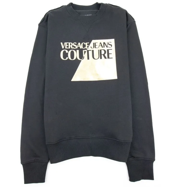 VERSACE JEANS  |Pullovers Sweat Long Sleeves Logo Sweatshirts