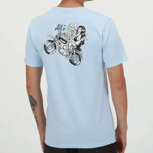 Volcom  |Pullovers Unisex Street Style Cotton Short Sleeves T-Shirts