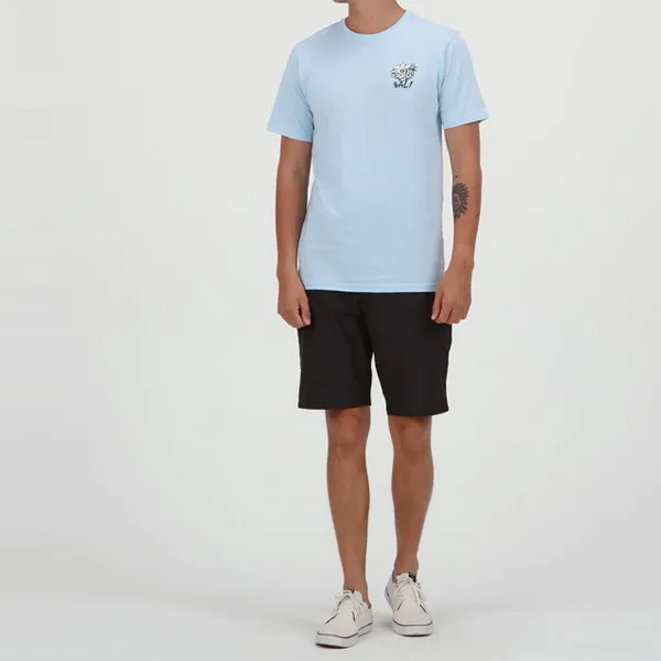 Volcom  |Pullovers Unisex Street Style Cotton Short Sleeves T-Shirts