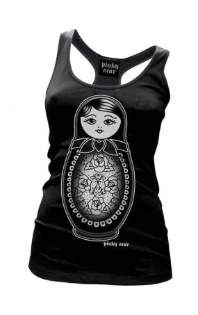 Women's Little Babushka Tattoo Tank